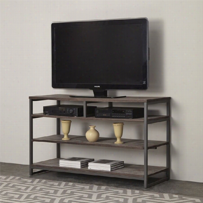 Home Styles Barnside Metro Tv Stand In Gray