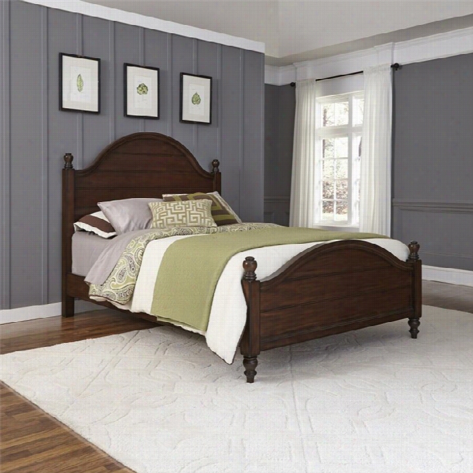 Home Stylescountry Comfort Queen Bed In Aged Bourbon