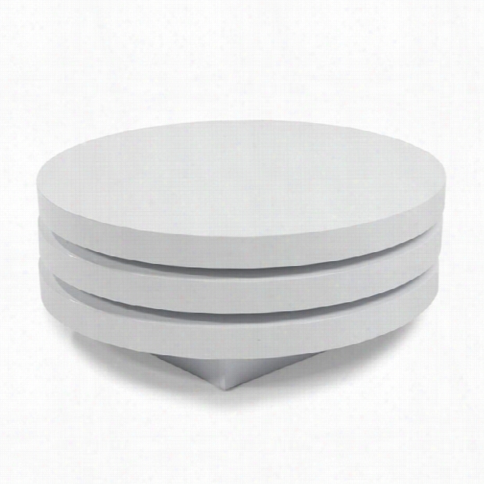 Moe's  Torno Coffee Table In White