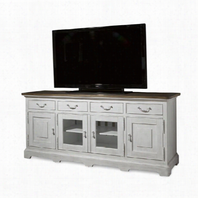 Paula  Deen Home Dogwood 80 Tv Stand In Blossom