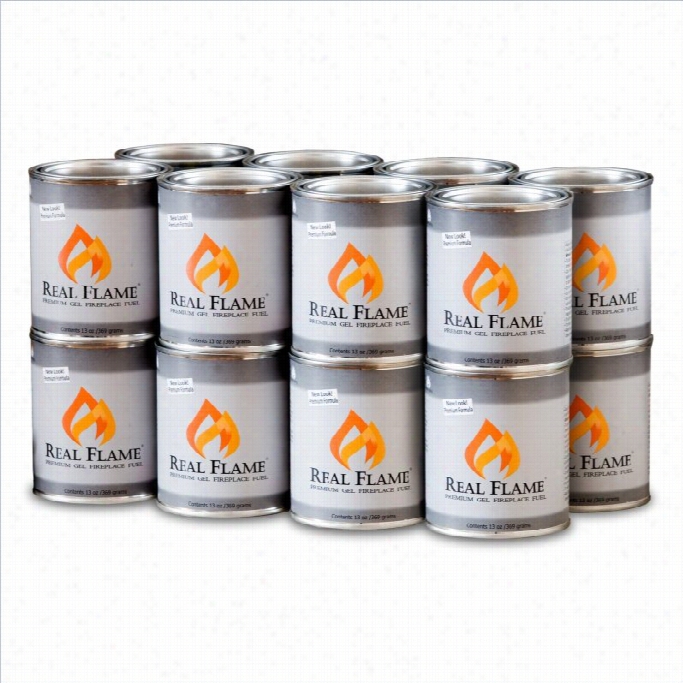 Real Flame Real Flame Gel Fuel - 13 Oz Cans - 16 Pack