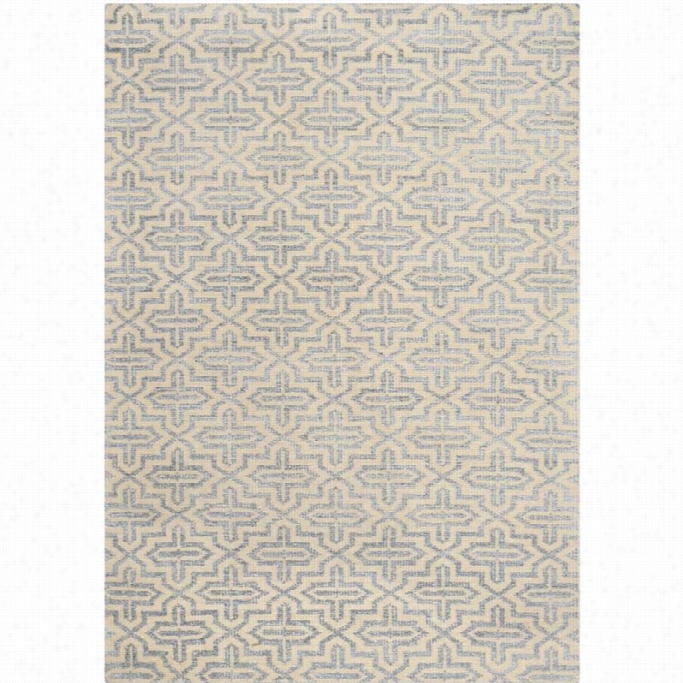 Safavieh Stone Wash Silver Contemporary Rug  - 8' X 10'