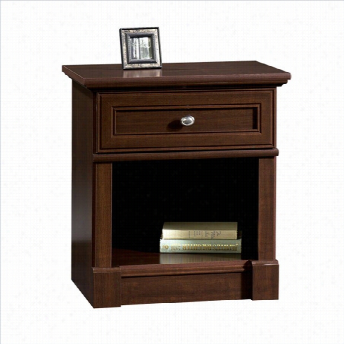 Sauderp Alladia Night Stand In Cherry Finsh