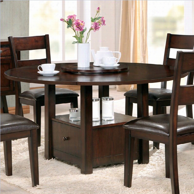 Steve Silver Cmopany Gibson 2 In 1 Square And Round Dining Table