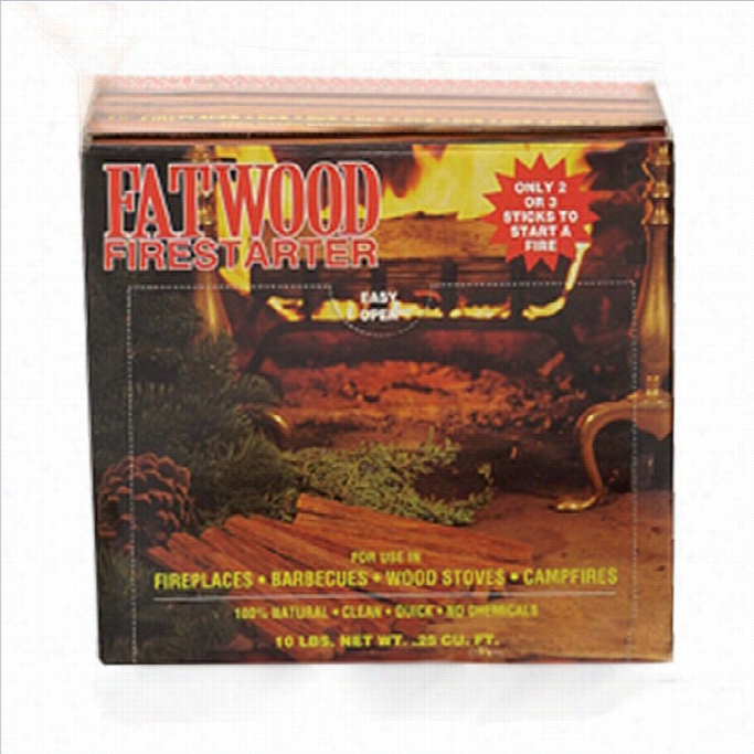 Uniflame 10 Pounds Fatwood In Color Carton