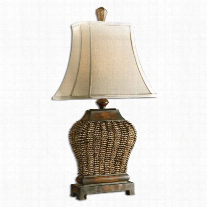 Uttermost Augustine Table Lamp In Mahogany