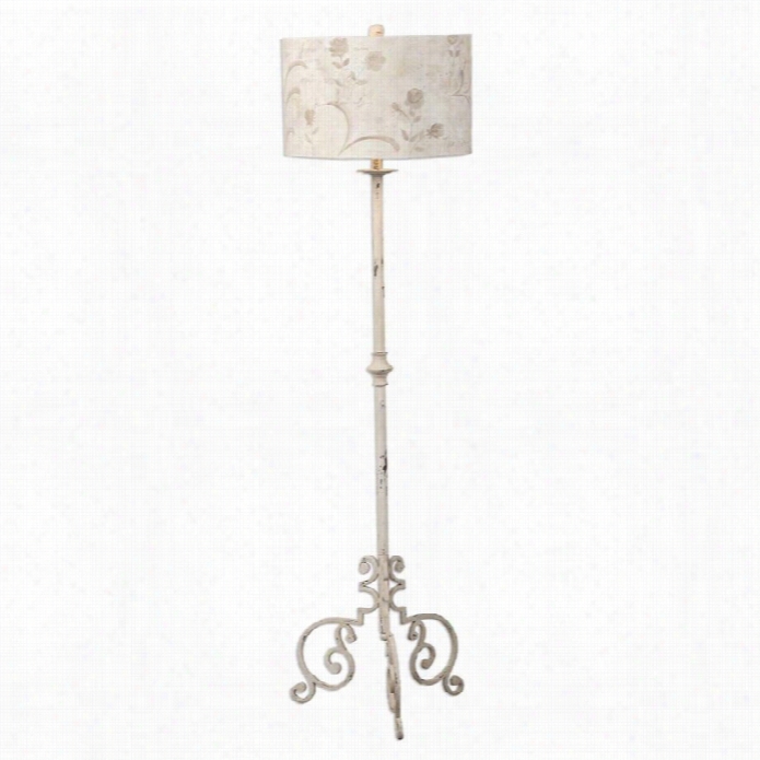 Uttermost Baudette White Buffet Lamp