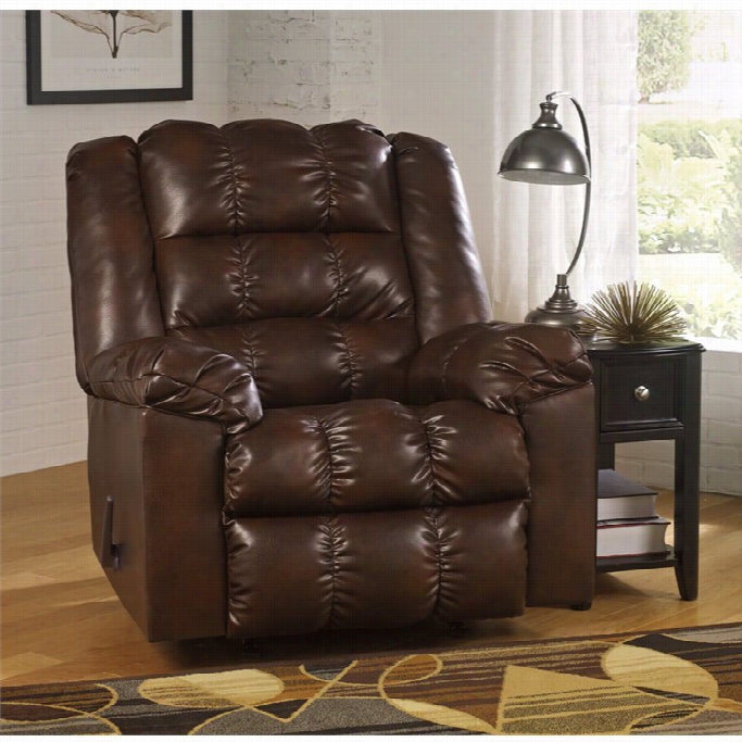 Ashley Hatton Durablend Rocker Recliner In Java