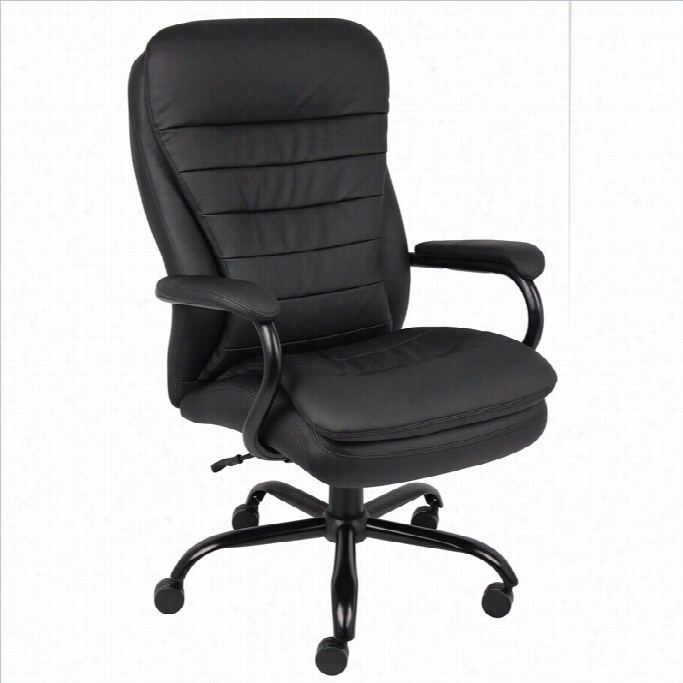 Boss Office Ro Ducts Double Plush Caressoftplus Offixe Chair In Black