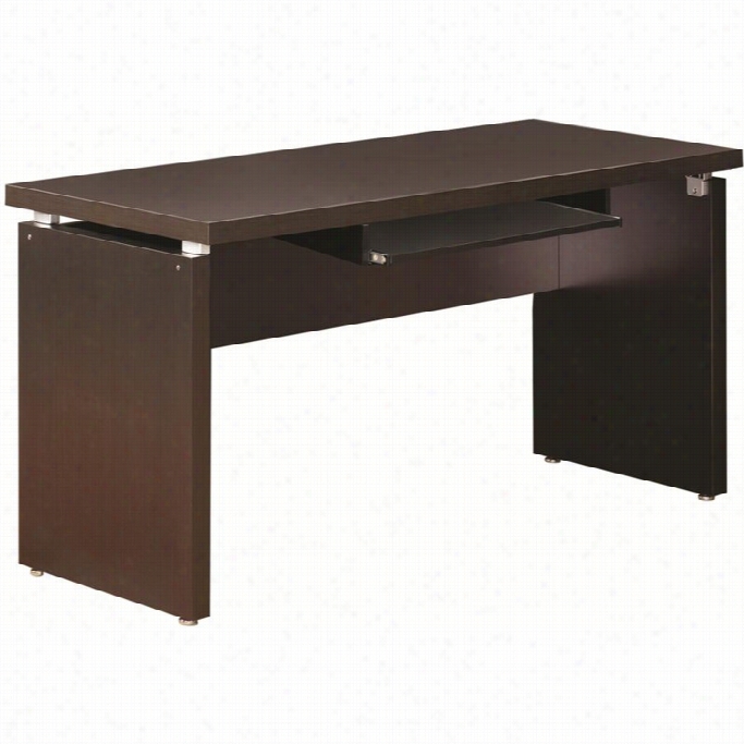 Coaster Skylar Comptuer Desk In Cappuccino