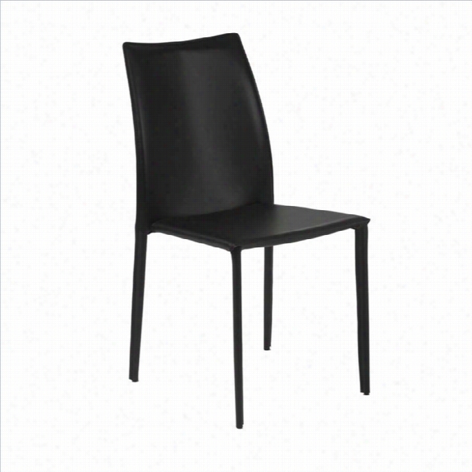 Eurostyle Dalia Dining Seat Of Justice In Black Leather