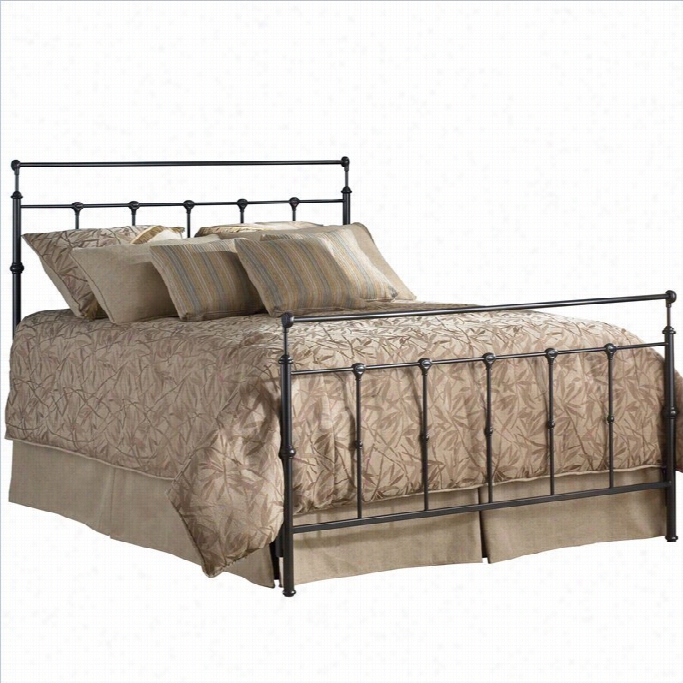 Fashion Bed Winsloww Metal Bed In Mahogany Gold Finish-twin