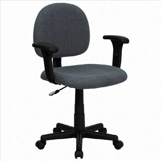 Flash Furniture Ergonomic Office Chair In Gray