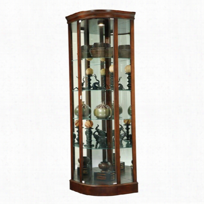 Howard Milelr Marlowe Curio Cabinet In Cherry