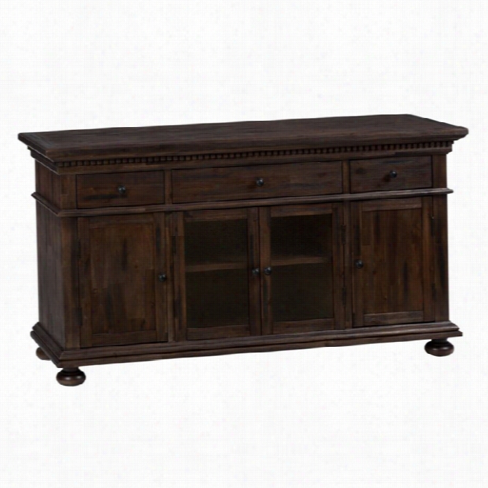 Jofran Geneva Hills Wood Sideboard In Brown