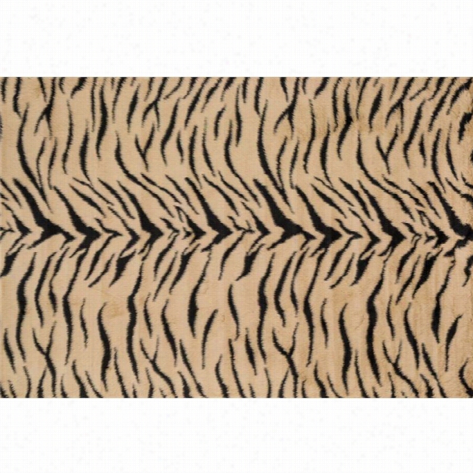 Loloi Danso 2' X '3 Pwoer Loomed Shag Rug In Tiger