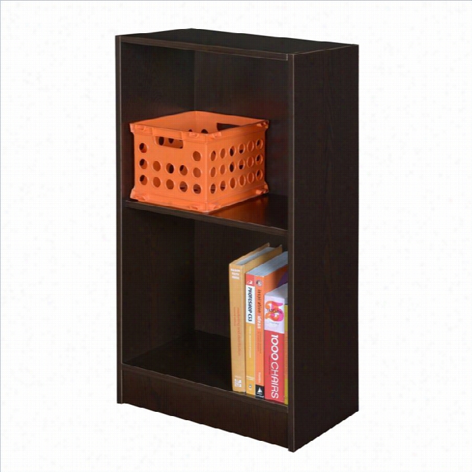 Niche 2-shelf Bookcase In Truffle