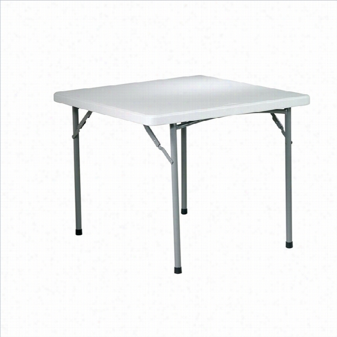 Office Star 36 In. Square Resin Table