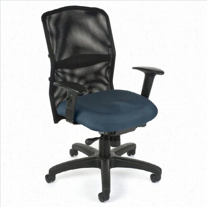 Ofm Airflo Executiveo Ffice Chair In Blue