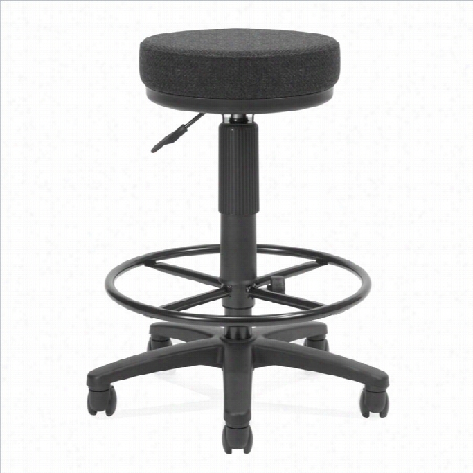 Ofm Utility Stool With Drafting Kit In Blacck