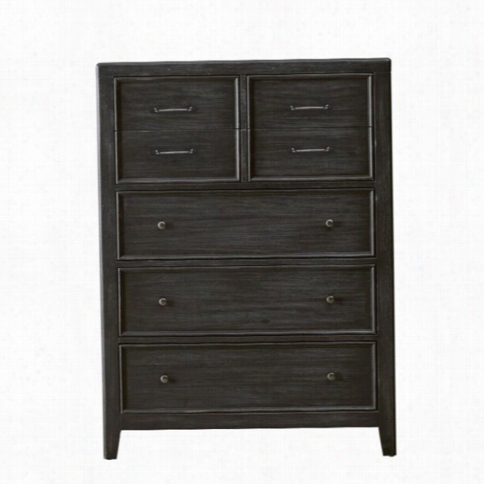 Pulaski Vintage Tempo Drawer Breast Iin Black