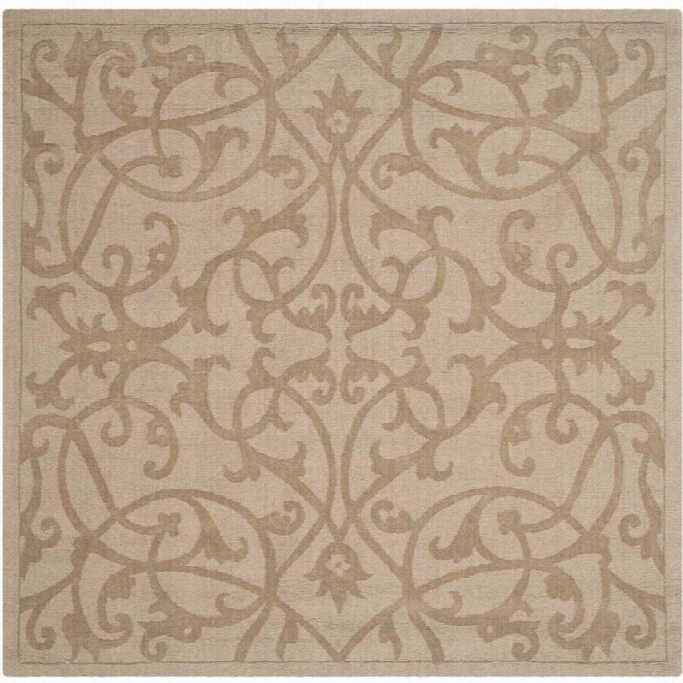 Safavieh Impressions Light Bronw Contemporary Rug - Sqquare 6'