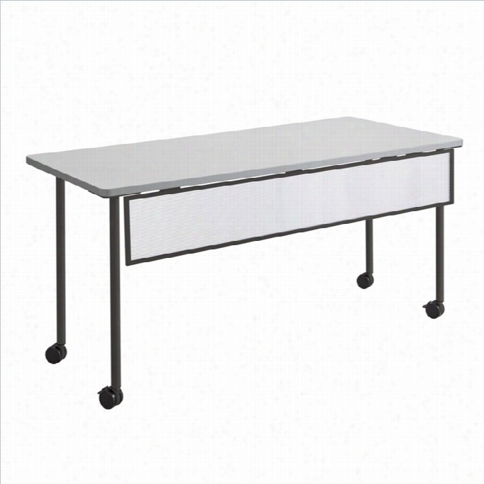 Safco Impromotu Modesty Panel Forr 72 Table In Black