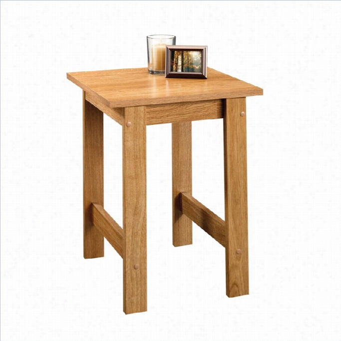 Sauder Beginningse Nd Table In Highland Oak