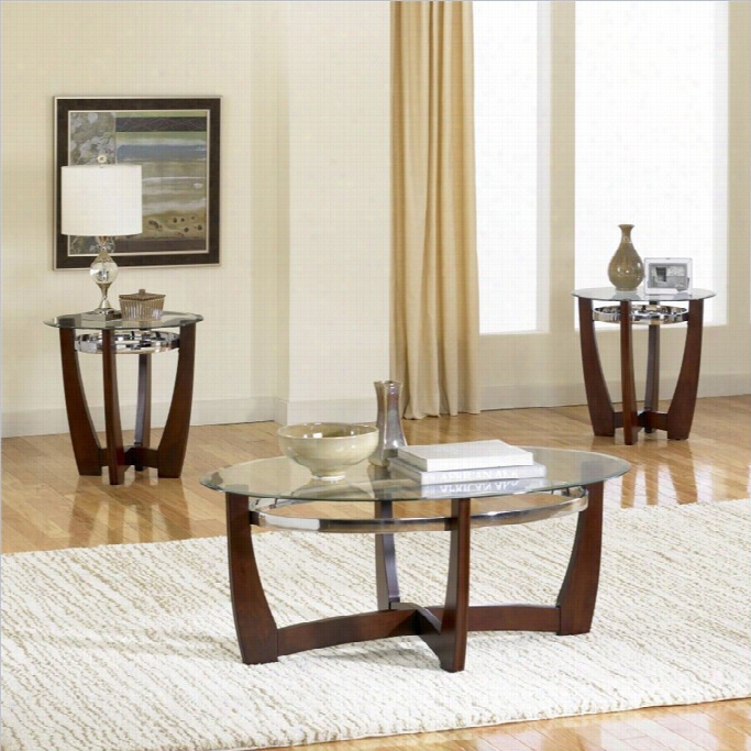 Standard Furniture Aollo 3 Piece Coffee Table Set I Nmerlot