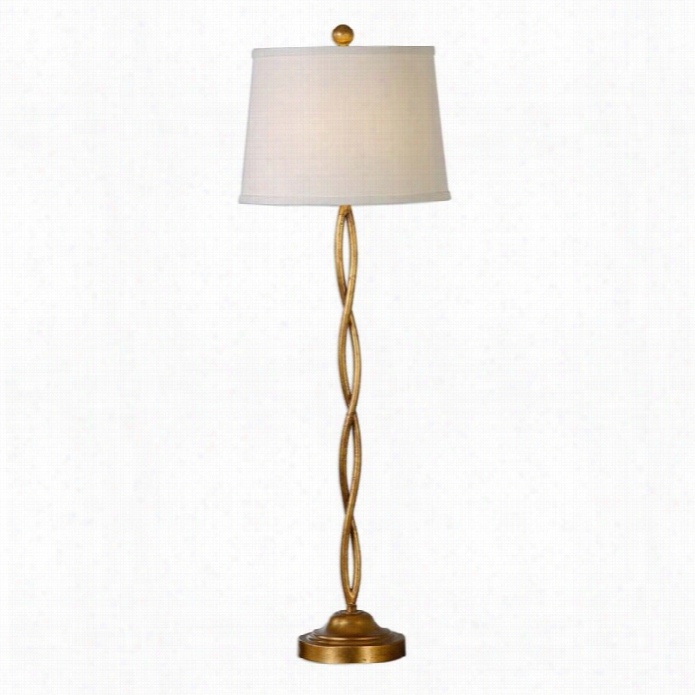Uttermost Elica Gold Twist Buffet Lamp