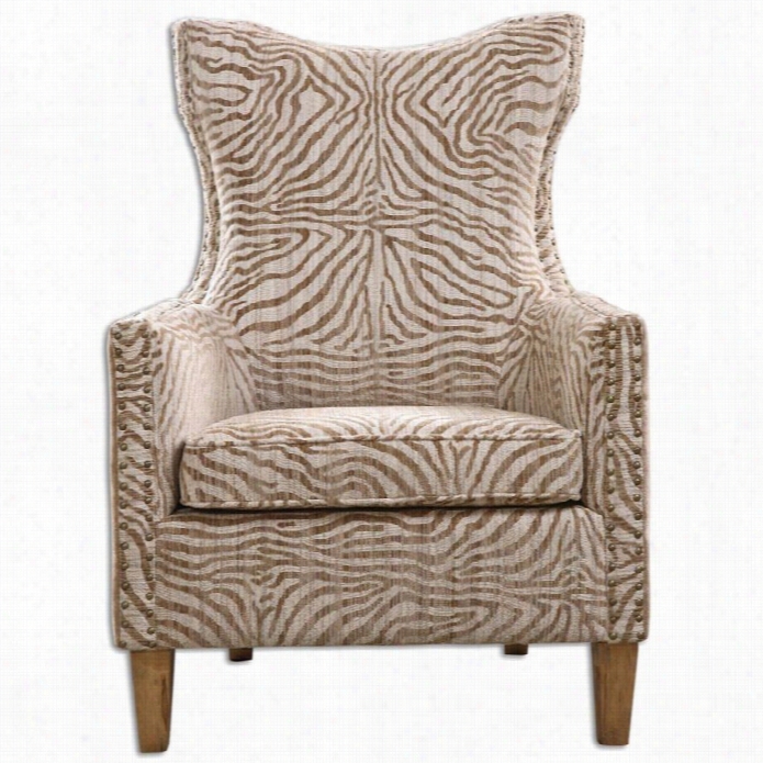 Uttermostt Kiabgo Anmal Pattern Armchair