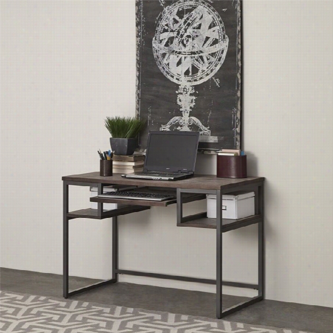 Home Styles Barnside Metro Student Desk In Gray