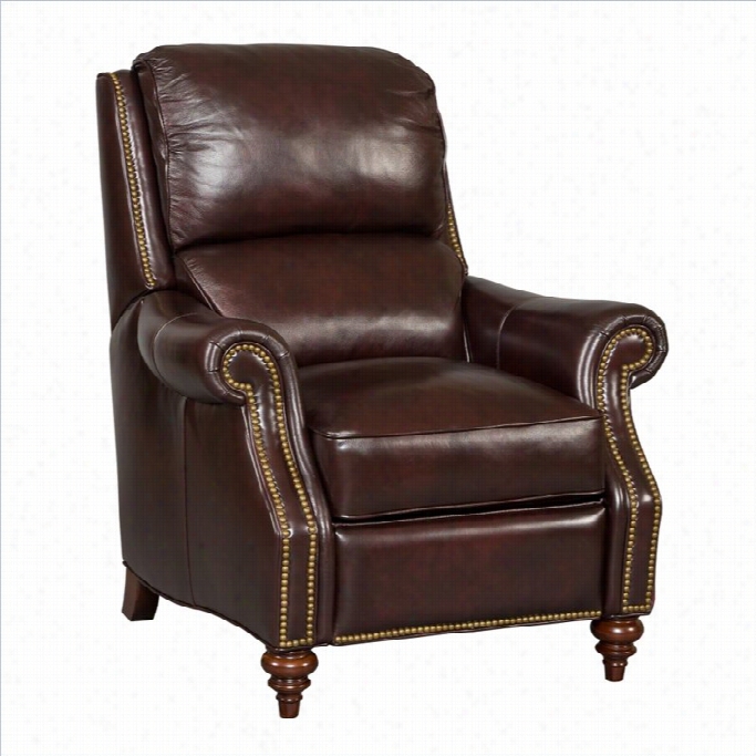 Hooker Furniture Seven Seas Leather Recliner Chair In Savoy Genevis