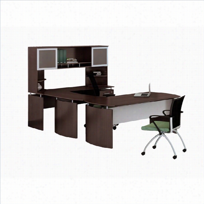 Mayline Medina Series - Office Suite 34 In Mocha