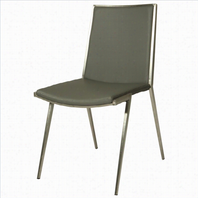 Pastel Furniture Roxanne Dining Chair In Grray