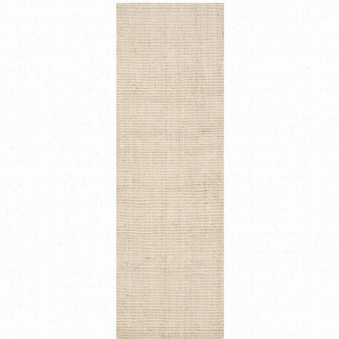 Safavieh Ntaural Fiber Ivory  Area Rug - Messenger 2'3 X 11'