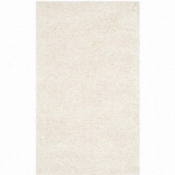 Safavieh New York Shag Ivory Shag Rug - Runner 2'3 X8'