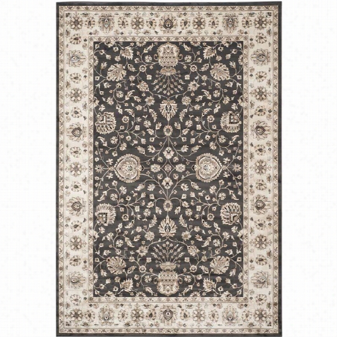 Safavieh Eprisan Garden Anthracite Traditional Rg - 8' X 11'