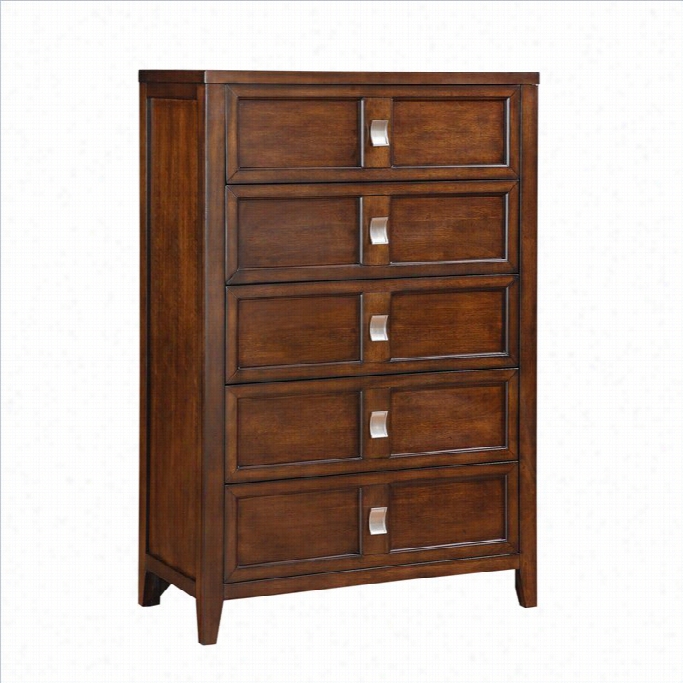 Samuel Lawrence Bayfield High Chest In Medium Brown