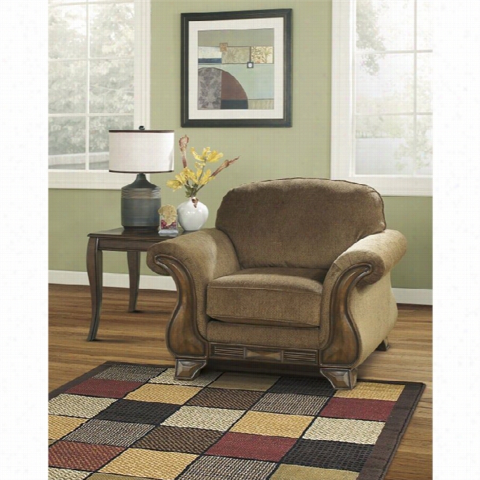 Signature Design By Ashley Furniture Montgomery Fabr Ic Accent Chair In Mocha