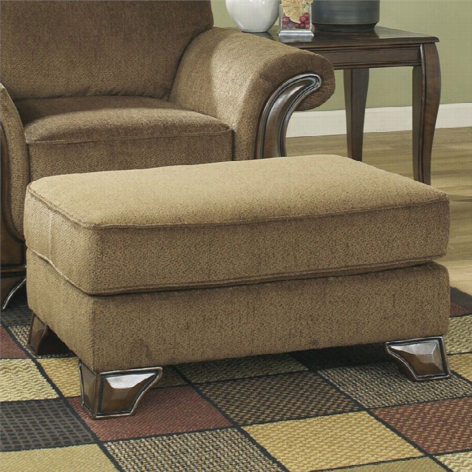 Signature Desin By Ashley Furniture Mo Ntgomery Ottoman In Mocha