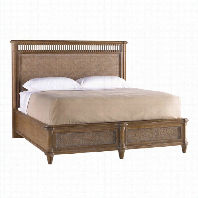 Stanley Movables Archipelago Califorrnia King Woven Bed In Shoal