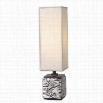 Uttermost Ciriaco Buffet Lamp in Lightly Antiqued Silver