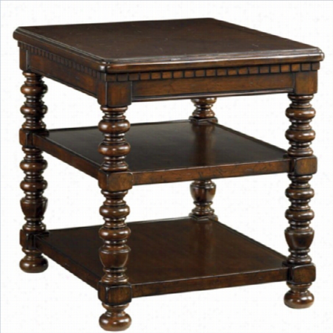 Tommy Bahmaa Home Kilimanjaro Carman End Table In Tangiers