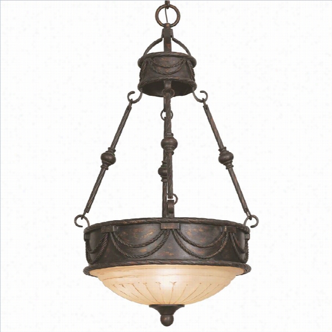 Yosemite Home Decor Isabella 3 Ligh Ts Pendant Lighting In Bronze