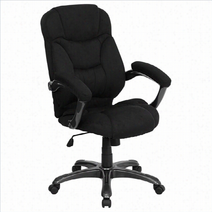 Fash Furniture High Back Upholstered Office Chair In Black