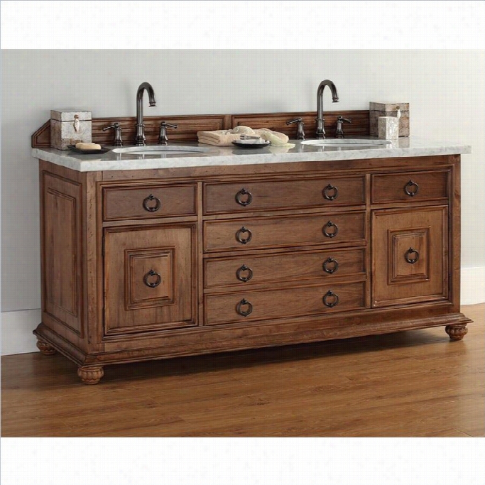 James Marttin Mykonos 72 Double Bathroom Vanity In Cinnamon