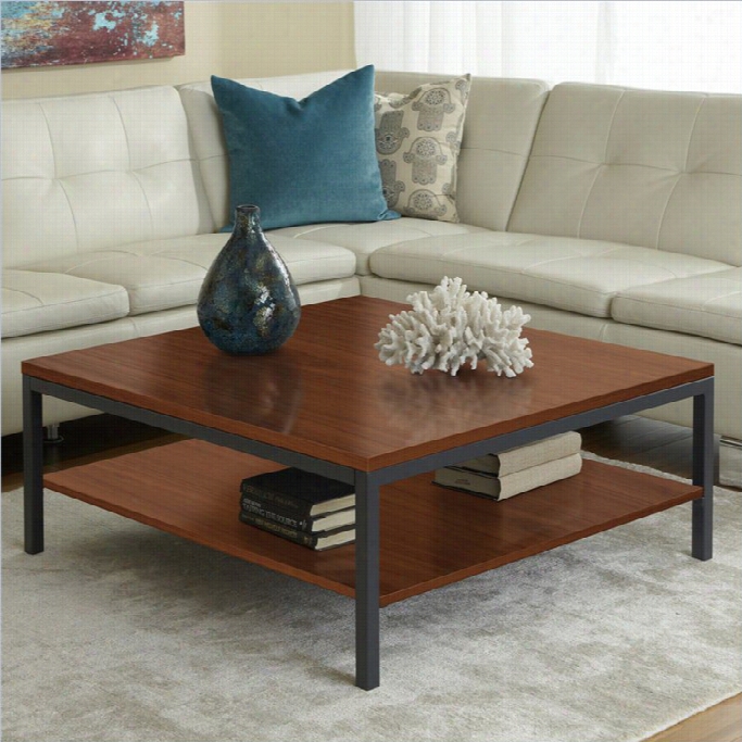 Jesper Of Dice 100 Parson Collection Square Coffee Table In Cherry