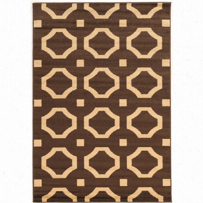 Linon Claremont 8' X 10' 2 Rugs In Brown And Bei Ge