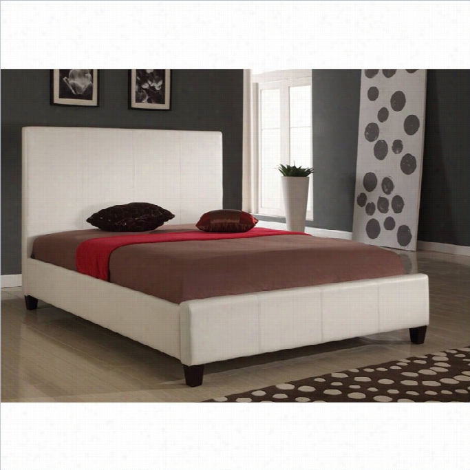 Modus Furnitur E Upholstered Panel Bed In Ivory-california King